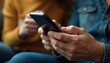 © chanwut - Close up of hands holding smartphone with friends texting each other, texting, lifestyle