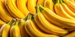 © Oliver - Ripe Yellow Bananas Close-Up: Fresh Fruit Stock Photo
