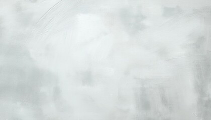 Poster - smooth gray concrete wall texture with subtle brush strokes, minimalist background for interior design or digital use