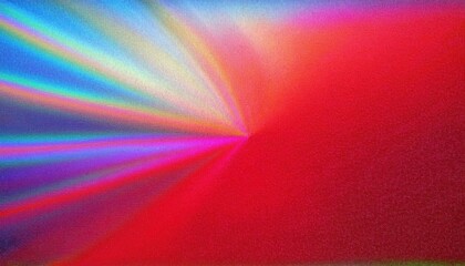 Poster - abstract gradient light streaks on textured surface in blue and red hues, vibrant color patterns for graphic design