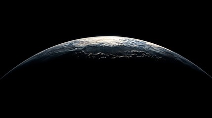 Wall Mural - earth from space: a stunning view of our planet, a view of earth from space, showing continents and 