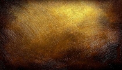 Poster - textured golden abstract swirl with metallic sheen and soft light reflections, ideal for creative design or artistic background