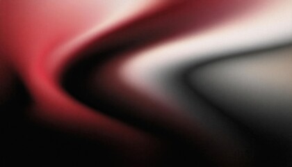 Fototapete - abstract red and black gradient wave pattern with soft lighting, smooth flowing texture, ideal for modern graphic design