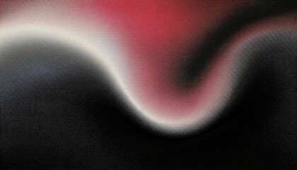 Fototapete - abstract red and black gradient wave pattern with soft lighting, smooth flowing texture, ideal for modern graphic design