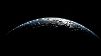 Wall Mural - earth from space: a stunning view of our planet, a view of earth from space, showing continents and 