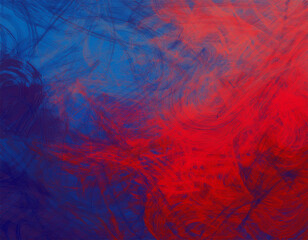 Wall Mural - abstract red blue grunge texture background