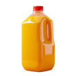 © Mahfuz - Full Shot of a Plastic Orange Juice Jug