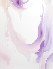 Wall Mural - abstract watercolor background with splashes - asbtract light purple waves background - Generative AI