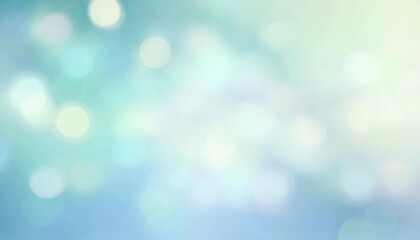 Poster - soft blue bokeh background with blurred circles, ideal for abstract design, website background, or artistic projects

