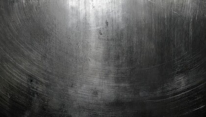 Poster - abstract dark brushed metal surface with light reflections, subtle texture, ideal for modern design background or minimalistic art