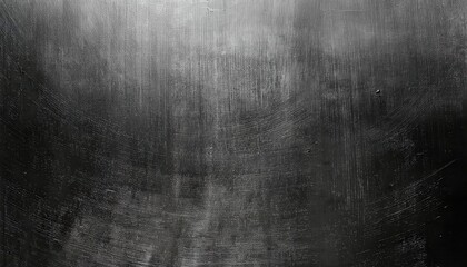 Poster - abstract dark brushed metal surface with light reflections, subtle texture, ideal for modern design background or minimalistic art