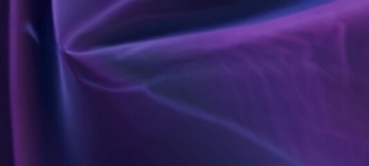Wall Mural - dynamic flow of abstract purple light waves in motion