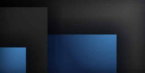 blue geometric triangle vector background overlap layer on black space for text and background design Eps10 vector