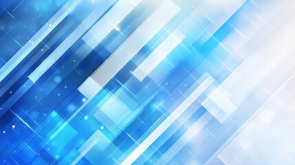 Wall Mural - abstract blue background with light stripes and soft shimmers