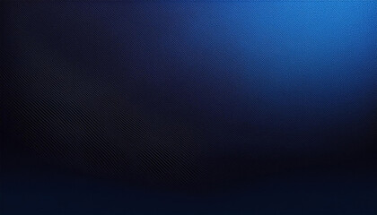Wall Mural - black and dark blue gradient background with texture noise