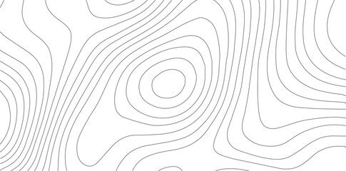 Poster - Abstract moss green topographic contours lines of mountains. Topography map art curve drawing. seamless wave topography map pattern camping grid cartography diagram black and whit
