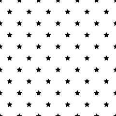 Wall Mural - seamless pattern with star. cute stars background. repeating small and large patterns for design pri