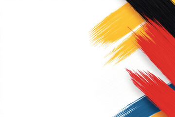 Wall Mural - Colorful abstract brush strokes create a vibrant background suitable for artistic projects, digital designs, and creative wallpapers
