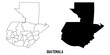 © Ali - High detailed vector map - guatemala