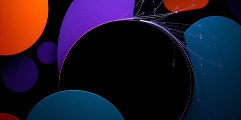 Wall Mural - mesmerizing abstract art: explore organic formations and bubble textures