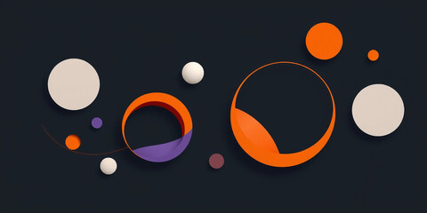 Captivating Textures: Vibrant Bubbles and Organic Shapes in Abstract Artwork