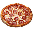 © Marsor - Delicious pepperoni pizza topped with melted cheese, perfect for any meal or gathering. transparent background