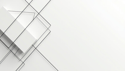 Minimalist geometric line pattern for modern website backgrounds and brand identity designs