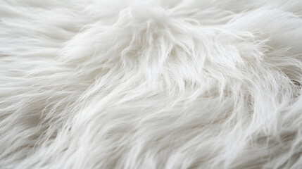 Wall Mural - fluffy fur in golden tones with delicate shadows adding depth