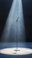 Aufkleber - Minimalist Performance Spotlight Immersive Audio Experience in High-End Industrial Design - Dynamic Stage Staging for Digital Content Creators and Live Event Production
