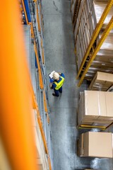 Poster - Digital Transformation in Logistics AI-Powered Warehouse Management with Millennial Professional Navigating Smart Supply Chain Ecosystem for Operational Efficiency