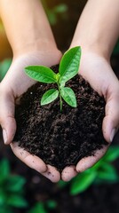 Aufkleber - Regenerative Agriculture Tech Nurturing Green Innovation Through Eco-Conscious Precision Farming and Sustainable Growth Strategies for Climate Resilience
