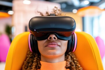 Poster - Immersive XR Experience Next-Gen Virtual Reality Exploration in Modern Workplace Design - Innovative Tech Wellness and Digital Transformation Insight