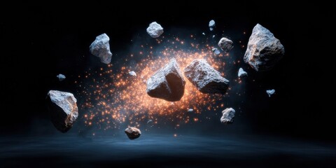 Poster - Cosmic Frontier Immersive Asteroid Field Visualization for Next-Gen Space Exploration, Scientific Research, and Interstellar Resource Mapping