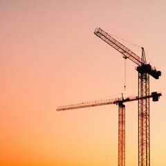 Poster - Urban Resilience and Infrastructure Evolution Sunset Construction Horizon - Innovative Development Frameworks Capturing Sustainable Growth Potential