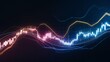 © Darunee - Financial Wave: Dynamic and abstract depiction of financial market trends.