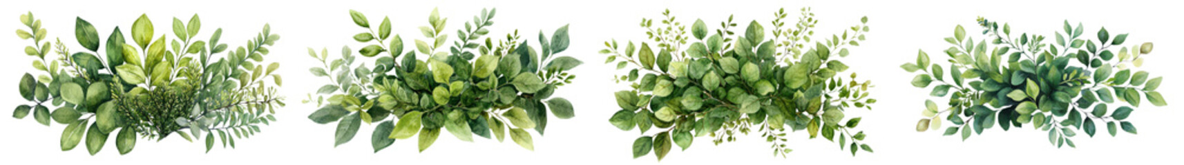 Lush Green Foliage Backdrop with Vibrant Natural Botanical Textures  Detailed close up shot of fresh leaves herbs and plants creating a beautiful organic pattern  Ideal for nature ecology
