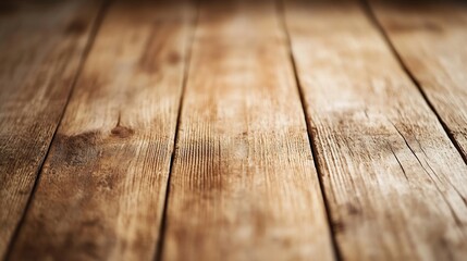 Aufkleber - Textured wooden floor with warm tones providing a rustic and cozy atmosphere for interior design : Generative AI