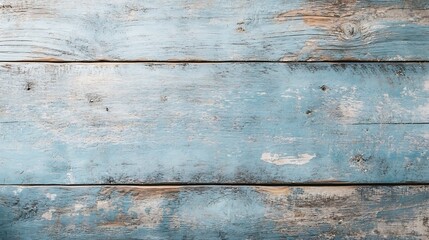 Aufkleber - Textured wooden surface in a rustic blue finish showcasing the beauty of nature and craftsmanship : Generative AI