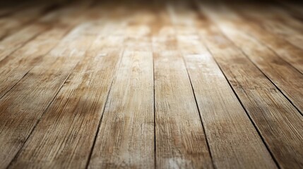 Poster - Aesthetic wooden floor texture with natural light showcasing grain details in a serene atmosphere : Generative AI