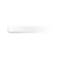 Poster - Transparent white gradient bar. Abstract geometric shapes rectangle gradient shape on transparent modern style for background, banner, name card, button, sign, sticky note, header, footer, text box
