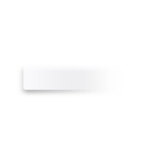 Poster - Transparent white gradient bar. Abstract geometric shapes rectangle gradient shape on transparent modern style for background, banner, name card, button, sign, sticky note, header, footer, text box