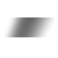 Poster - Gradient black banner shape transparent background