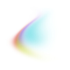 Aufkleber - Glowing blue abstract shape, purple yellow blue gradient background shape, noise texture futuristic dynamic poster header cover wallpaper banner backdrop design