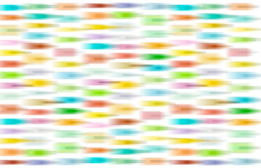 Wall Mural - Abstract Rainbow light trails on the white background