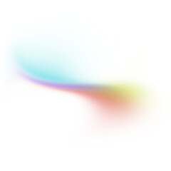 Aufkleber - Glowing blue abstract shape, purple yellow blue gradient background shape, noise texture futuristic dynamic poster header cover wallpaper banner backdrop design