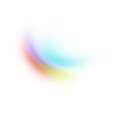 Aufkleber - Glowing blue abstract shape, purple yellow blue gradient background shape, noise texture futuristic dynamic poster header cover wallpaper banner backdrop design