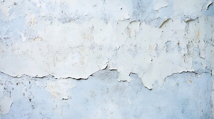 Poster - Close up of weathered texture on cracked wall in soft muted colors conveying vintage and rustic design elements : Generative AI
