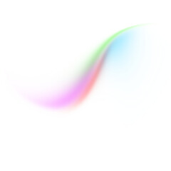 Aufkleber - Blue pink colors gradient shape  transparent background. Dynamic blue flowing wave lines design element banner poster cover abstract design