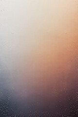 Wall Mural - AI Generative. Texture of grainy orange, white noisy in gradient background. 44