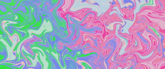 Aufkleber - Abstract colorful swirling pattern with pink, green, and blue tones for creative backgrounds and designs grainy noise texture banner header poster wallpaper backdrop design with copy space